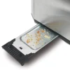 Brushed Stainless Steel 4-Slice Toaster - Image 2