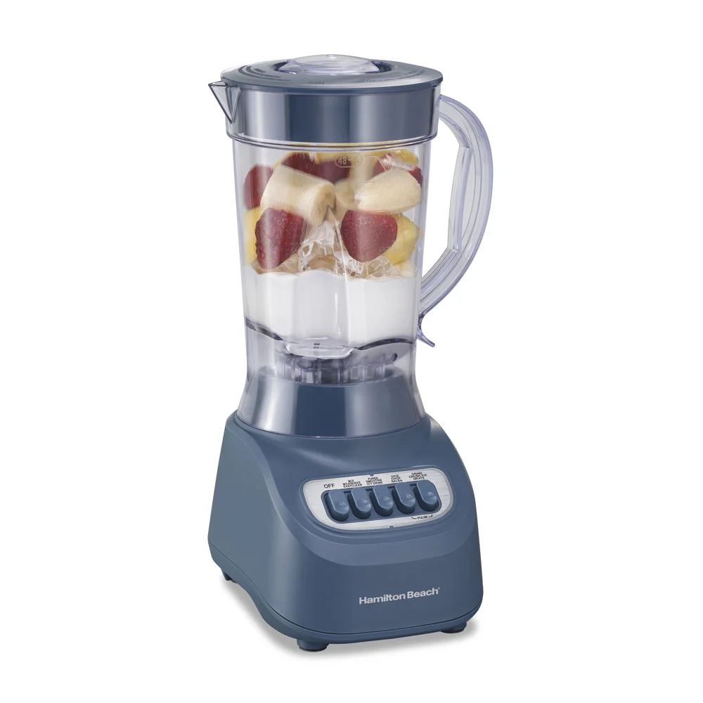 Smoothie Blender, Steel Blue