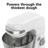 7 Speed Mixer, 4 Quart Capacity, White - Image 3