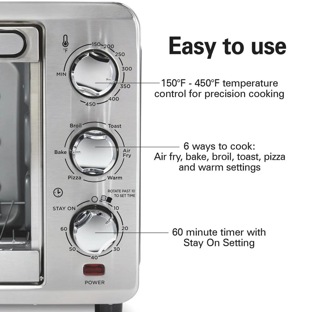 6-in-1 Dual Level Air Fry Oven - Image 6