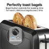 Long-Slot Toaster, Black - Image 4