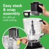 Hamilton Beach® Stack & Snap™ Duo Food Processor, 14 Cup Capacity, 70585 - Image 3