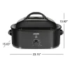 Electric Roaster Oven, 20 Quart Capacity - Image 8