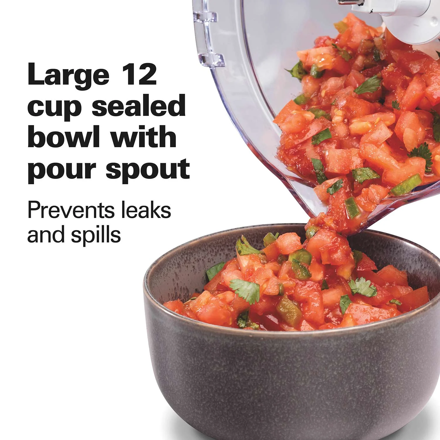 Hamilton Beach® Stack & Snap™ 12 Cup Food Processor, 70729FG - Image 5