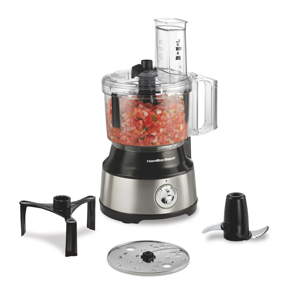 Hamilton Beach® Bowl Scraper Food Processor, 10 Cup Capacity, Black, 70730J