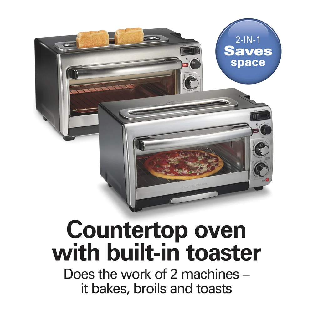 Alternative view of 2-in-1 Oven and Toaster