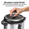 40 Cup Coffee Urn, Black & Stainless - Image 7
