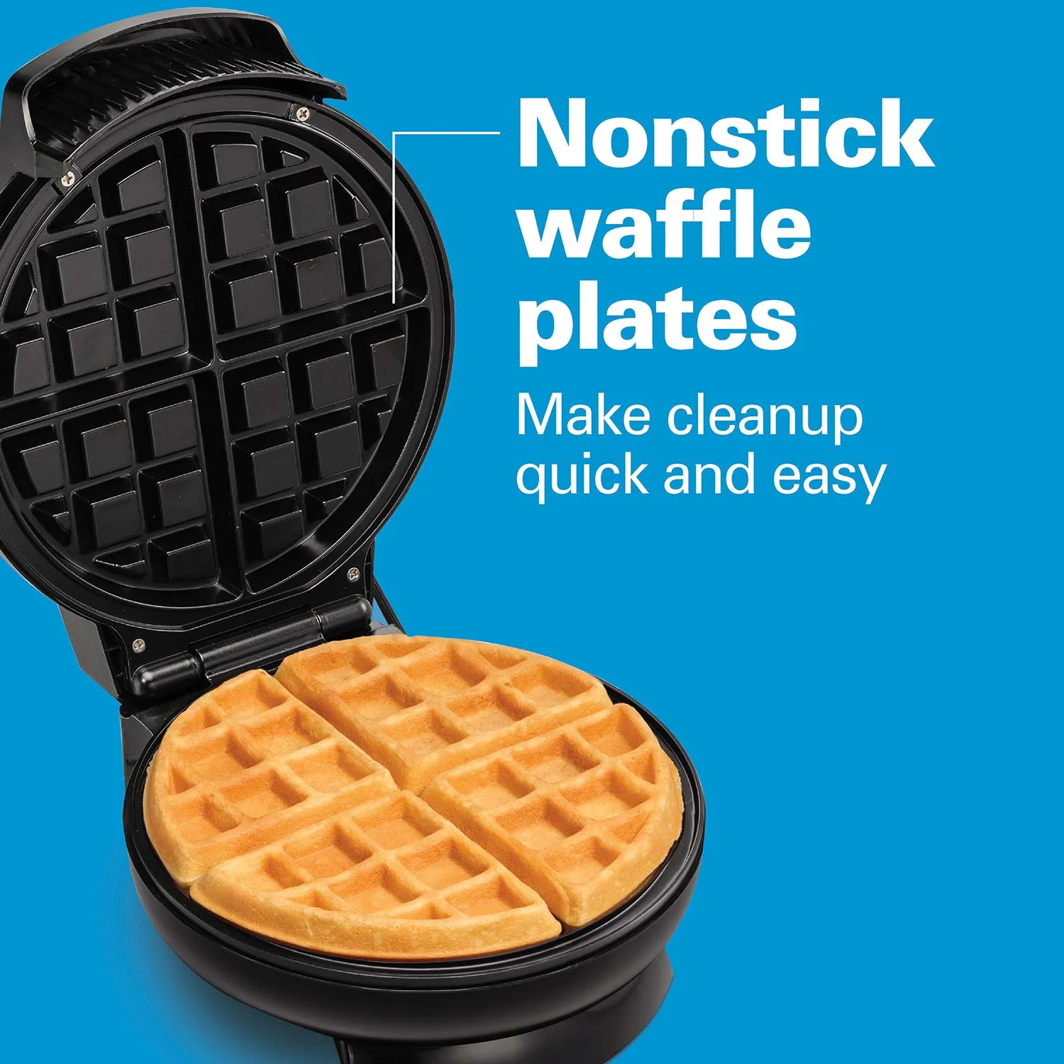 Alternative view of Belgian Style Waffle Maker