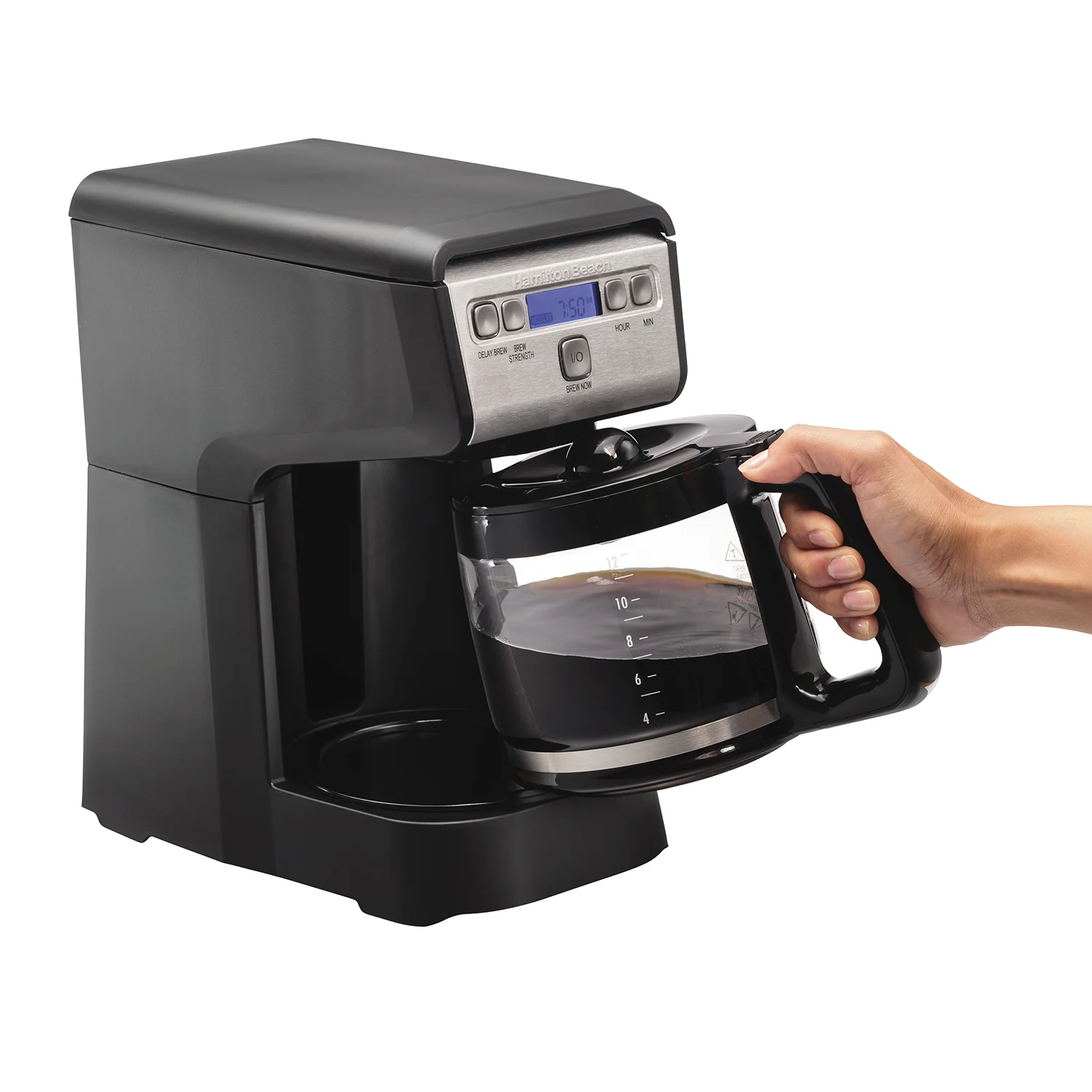 12 Cup Compact Programmable Coffee Maker - Image 4