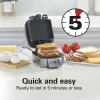 Sandwich Stacker™ Hot Sandwich Maker, Silver - Image 2