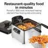 Deep Fryer, 4.5 Liters/19 Cup Oil Capacity Professional-Style with 3 Baskets - Image 6