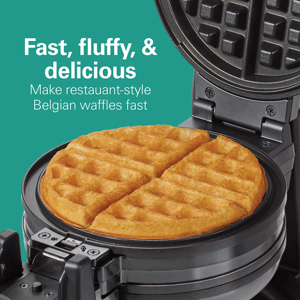 Alternative view of Double Belgian Waffle Maker