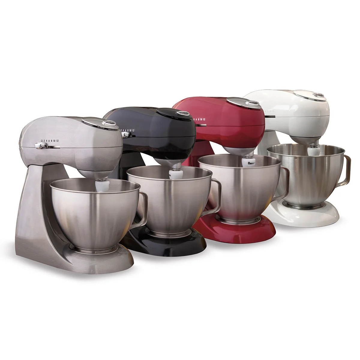 All-Metal Stand Mixer, Black - Image 6
