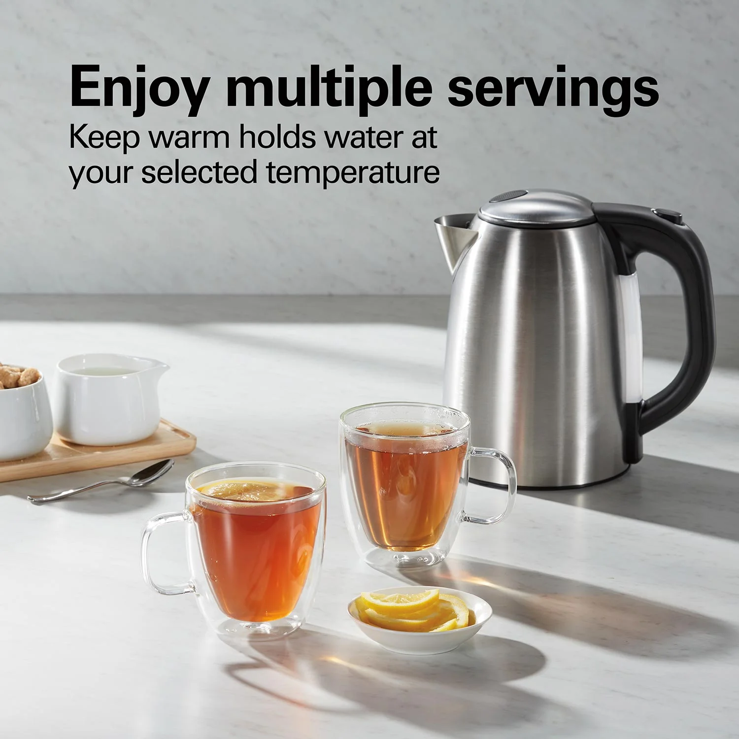 1.7 Liter Smart Kettle, Stainless Steel - Image 7