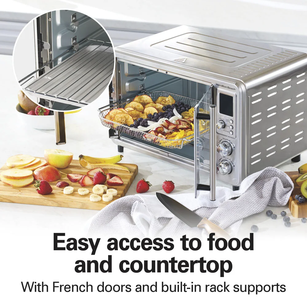 Alternative view of 14-in-1 Dual-Level Air Fryer Oven