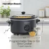 7 Quart Programmable Stay or Go® Slow Cooker, Black - Image 8