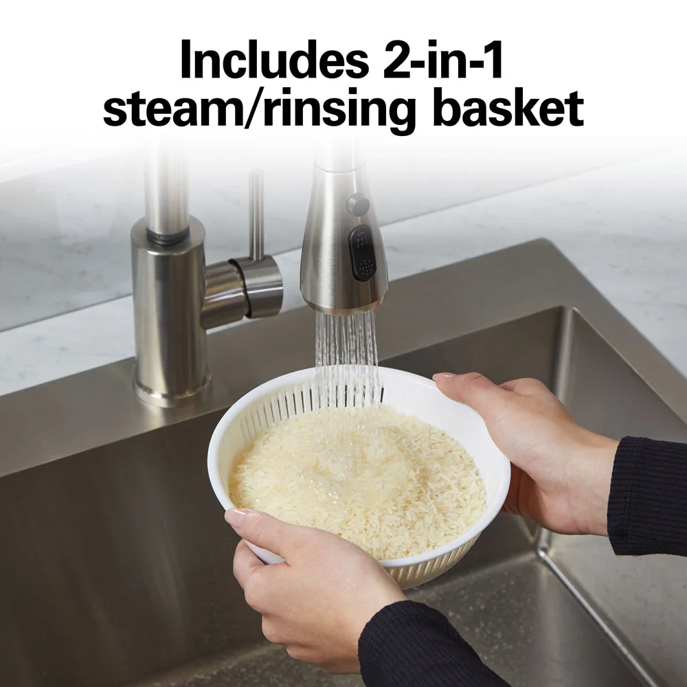 8 Cup Rice Cooker and Steamer - Image 5