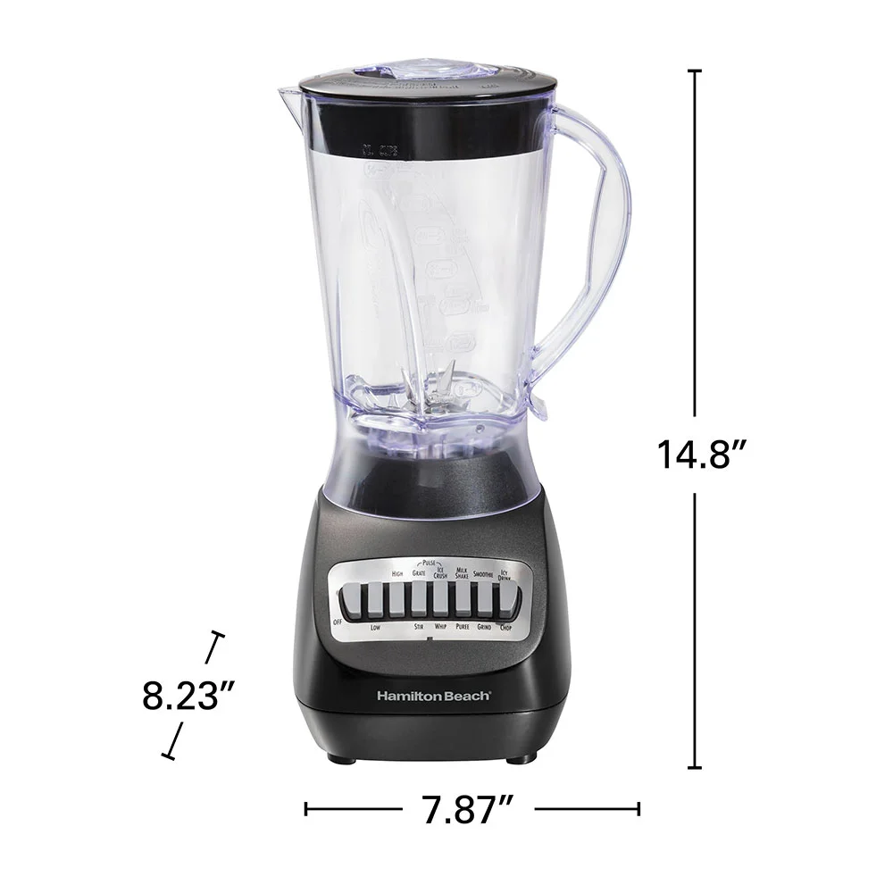 Smoothie Blender with 56oz Plastic Jar - Image 8