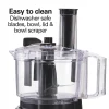 Hamilton Beach® Bowl Scraper Food Processor, 8 Cup Capacity, Black, 70743J - Image 5