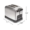 Classic 2 Slice Toaster, Stainless Steel - Image 8