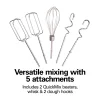 6 Speed Performance Hand Mixer with Case and Attachments - Image 5