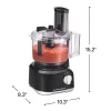 Hamilton Beach® Bowl Scraper Food Processor, 8 Cup Capacity, Black, 70743J - Image 7