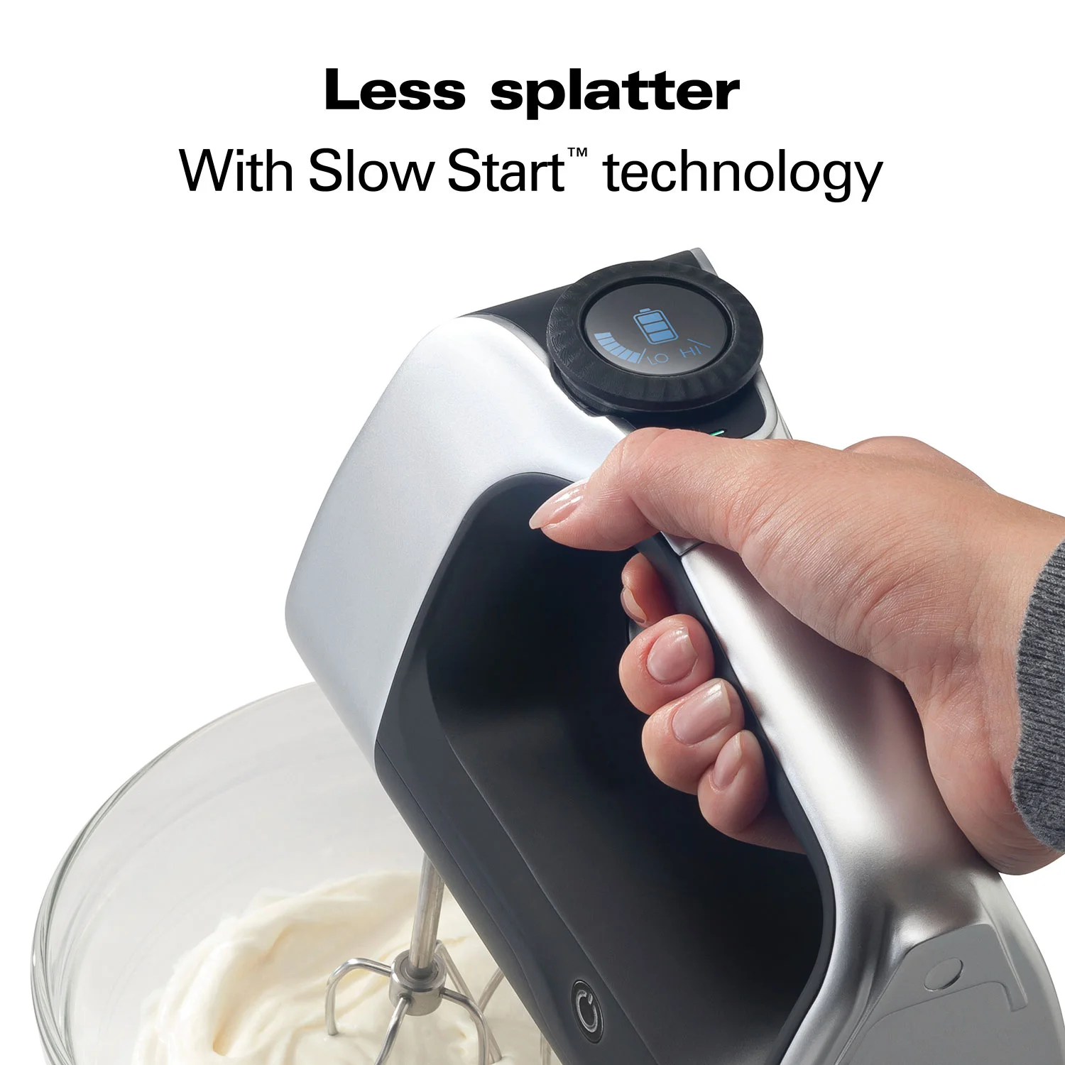Hamilton Beach® Professional Cordless Hand Mixer with Infinite Speed Control - Image 6
