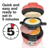 Breakfast Sandwich Maker, Coral - Image 2