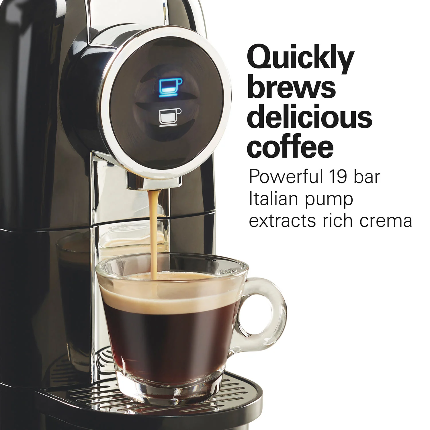 Espresso Maker, Black - Image 4