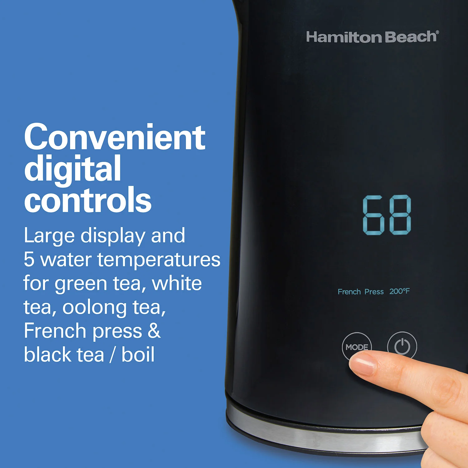 1.7 Liter Cool-Touch Digital Kettle - Image 3
