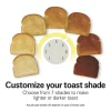Luxe Stainless Steel 2 Slice Toaster - Image 4