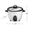 16 Cup Capacity (Cooked) Rice Cooker & Food Steamer - Image 8