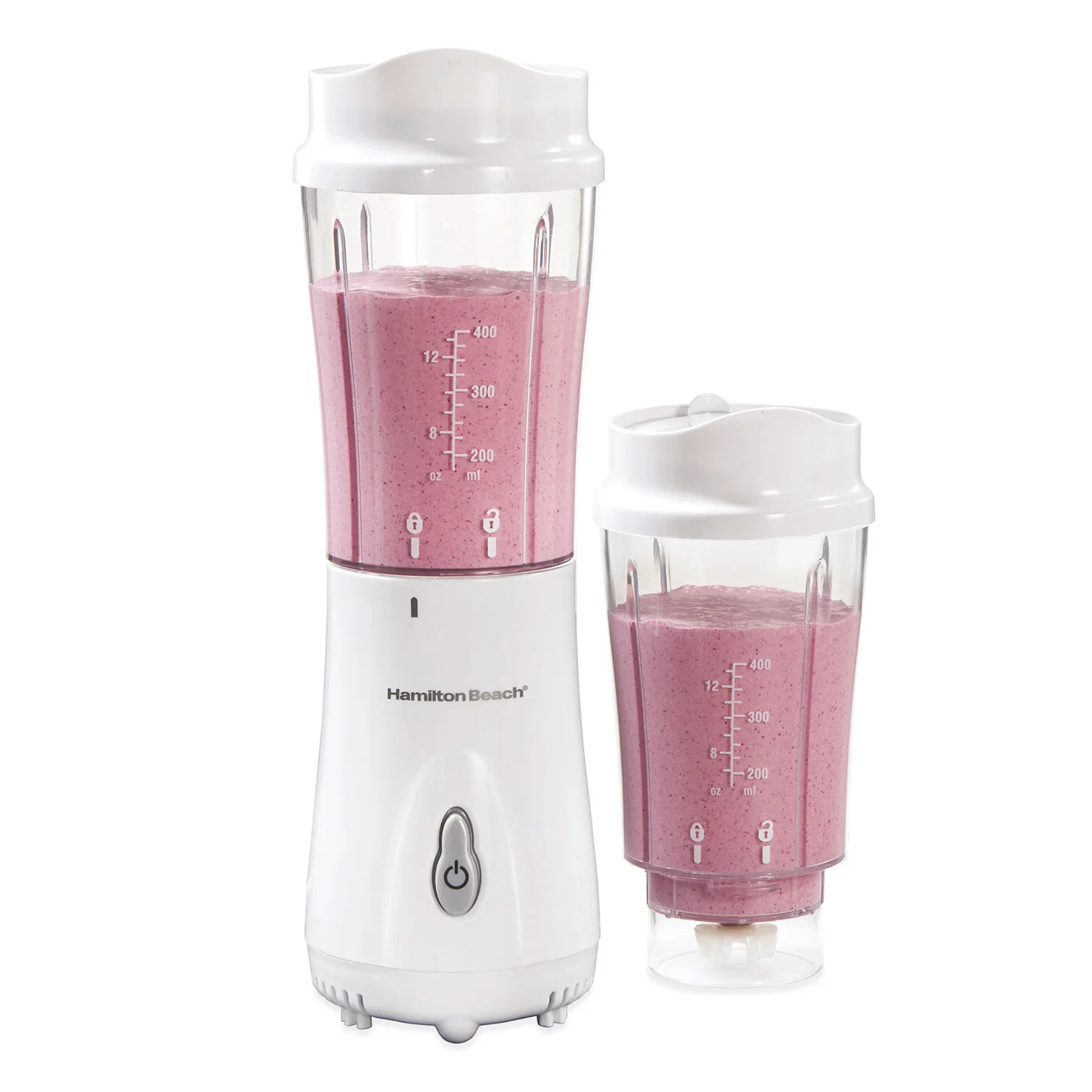 Smoothie Blender with 2 Travel Jars and 2 Lids