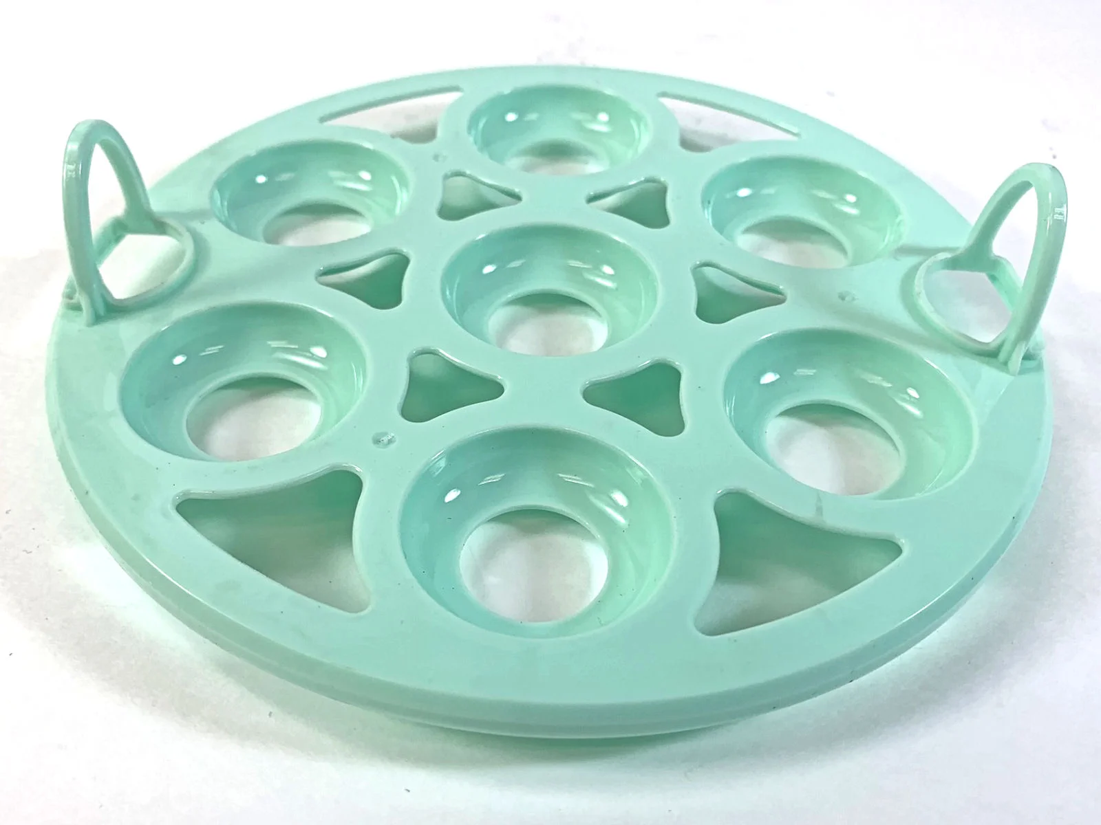 3-in-1 Egg Cooker with 7 Egg Capacity, Teal - Image 14