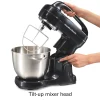 7 Speed Stand Mixer, 4 Quart, Black - Image 4