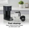 12 Cup Programmable Coffee Maker, Black with Chrome Accents - Image 7