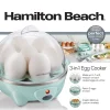 3-in-1 Egg Cooker with 7 Egg Capacity, Teal - Image 9