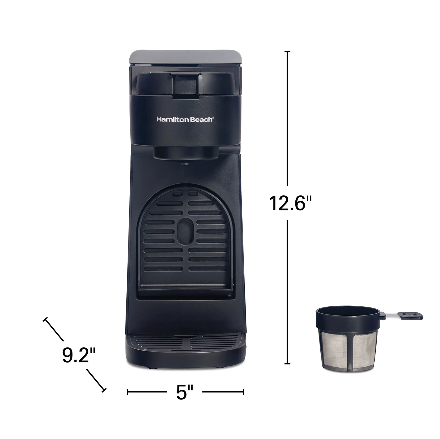 The Scoop® Single-Serve Coffee Maker, Black - Image 7