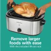 Electric Roaster Oven 22 Quarts, Stainless Steel - Image 6
