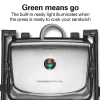Panini Press & Gourmet Sandwich Maker, Silver - Image 7