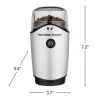 Hamilton Beach Coffee Grinder, Silver, 80350G - Image 7