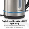 Stainless Steel 1.7 Liter Kettle with LED Light Ring - Image 2