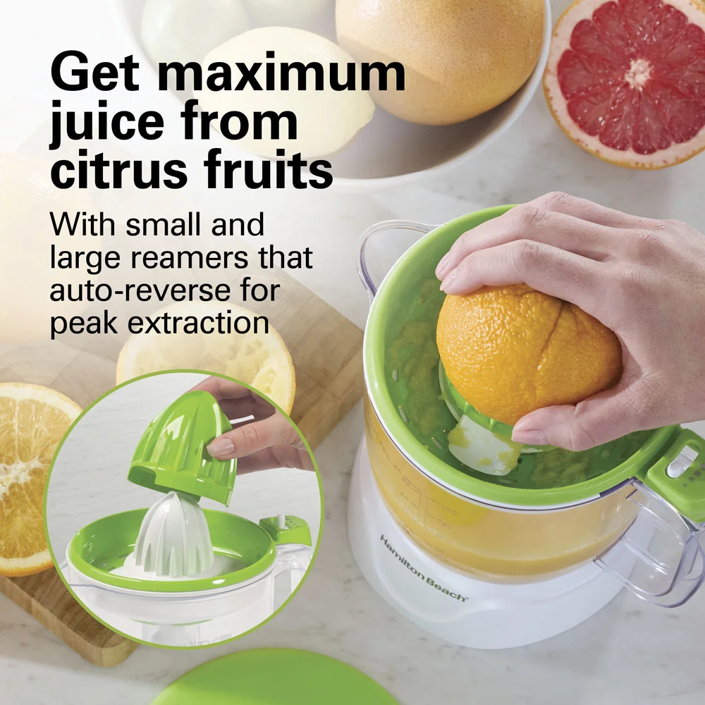 Electric Citrus Juicer with Gripper Lid - Image 5