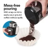 Hamilton Beach Flat Burr Coffee Grinder,18 Grind Settings,Stainless Steel Housing, 80385 - Image 4