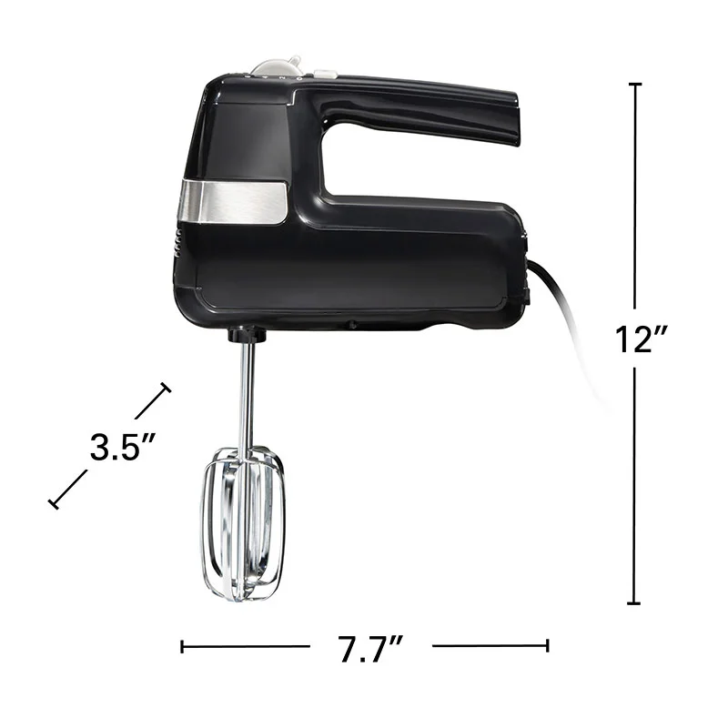 6 Speed Hand Mixer with Storage Clip - Image 8