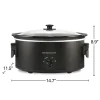 6 Quart Slow Cooker with Folding Handles - Image 8