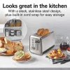 Sleek Stainless Steel 2 Slice Toaster - Image 6