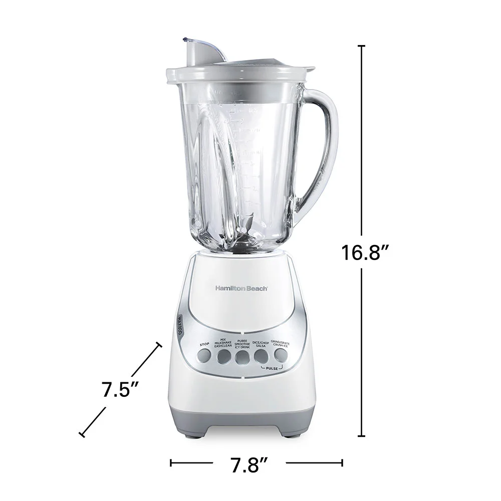 Wave~Action® Quiet Blender, White - Image 8