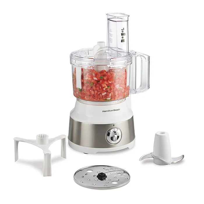 Hamilton Beach® Bowl Scraper Food Processor, 10 Cup Capacity, White, 70733