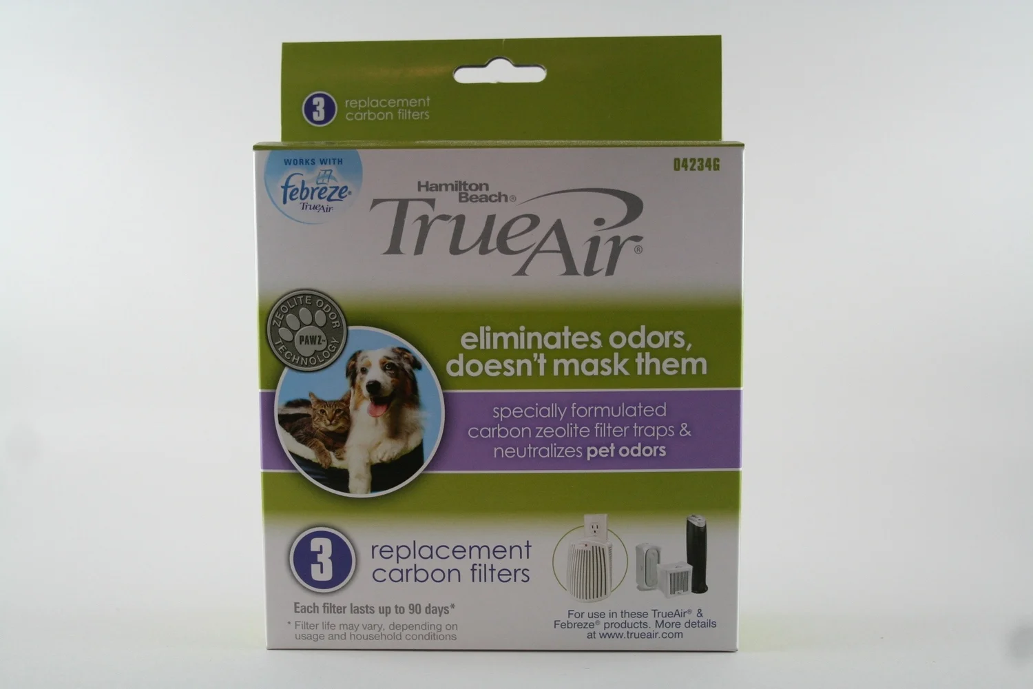 TrueAir® Replacement Air Filters 3-Pack for Pet Odors, - Image 3